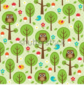 stock-vector--seamless-forest-pattern-with-owls-birds-trees-leafs-mushrooms-and-flowers-101759269.jpg